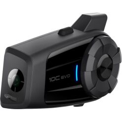 SENA 10C EVO Bluetooth kommunikációs rendszer integrált 4K kamerával