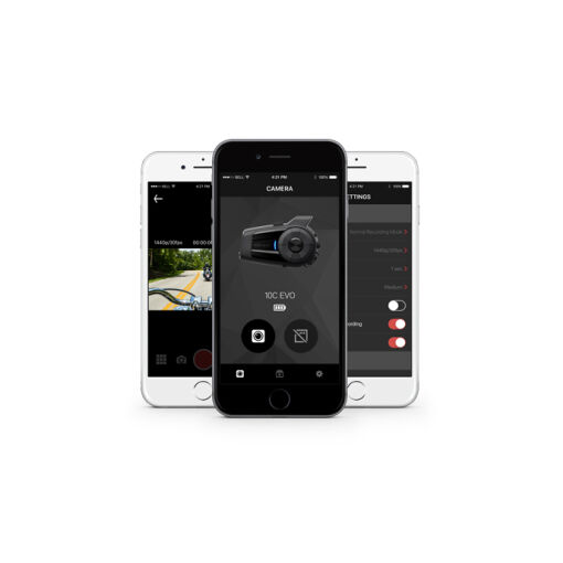 SENA 10C EVO Bluetooth kommunikációs rendszer integrált 4K kamerával - Image 12