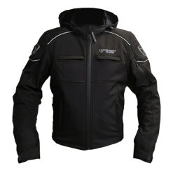 Soft Shell Kabát SS-MNR-1989 fehér csík