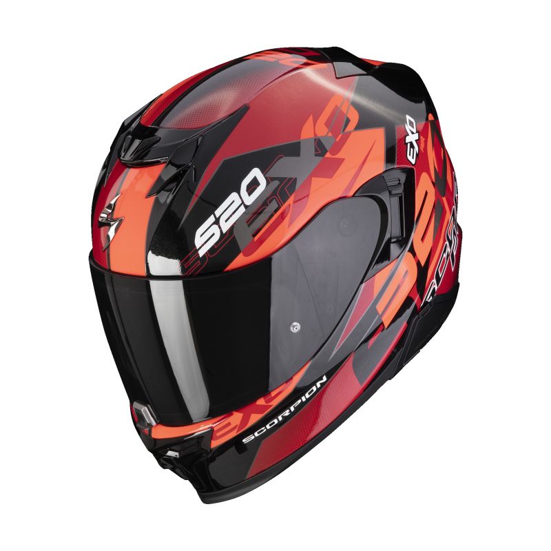 EXO-520 EVO AIR COVER METAL BLACK/RED - S