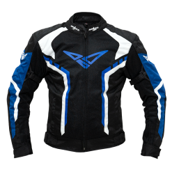 SPEED UP Pace nyári textildzseki Fekete/Kék