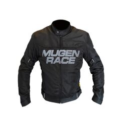 NJ-MNR-2336 HÁLÓS TEXTIL KABÁT BLACK