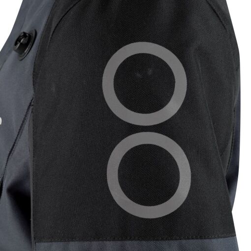 CALGARY MOTOROS TEXTILKABÁT,FEKETE-SZÜRKE - Image 6