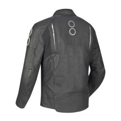 Alternative view of RADIAL MOTOROS BŐRDZSEKI,FEKETE-FEHÉR