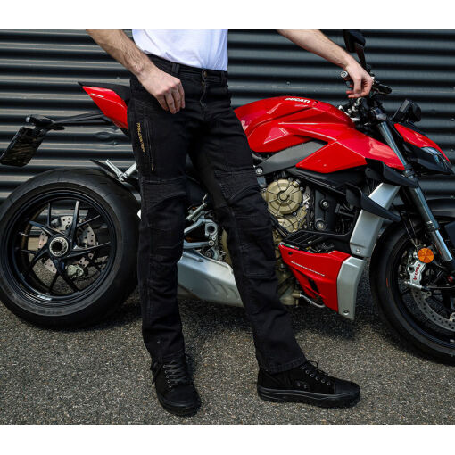 PARADO DOUBLELAYER AAA MOTOROS FARMERNADRÁG SLIM FIT HOSSZÍTOTT,FEKETE - Image 13