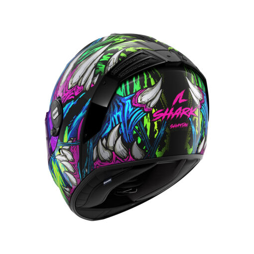 SPARTAN RS SHAYTAN BUKÓSISAK,FEKETE-ZÖLD-RÓZSASZÍN - Image 2