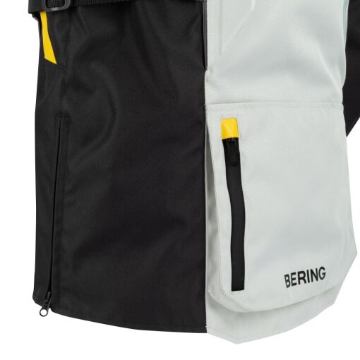 ZEPHYR MOTOROS TEXTILKABÁT,FEKETE-SZÜRKE-SÁRGA - Image 8