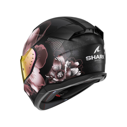 D-SKWAL 3 MAYFER MAT BUKÓSISAK,MATT FEKETE-RÓZSASZÍN-ARANY - Image 2