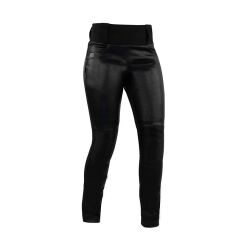 LADY LEATHER LEGGINGS MOTOROS TEXTILNADRÁG,FEKETE