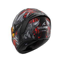 Alternative view of SPARTAN RS SHAYTAN MAT BUKÓSISAK,MATT FEKETE-PIROS-SÖTÉTSZÜRKE