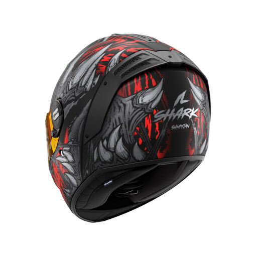 SPARTAN RS SHAYTAN MAT BUKÓSISAK,MATT FEKETE-PIROS-SÖTÉTSZÜRKE - Image 2