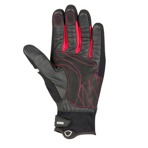 RAID MOTOROS KESZTYŰ,FEKETE-FEHÉR-PIROS - Image 4