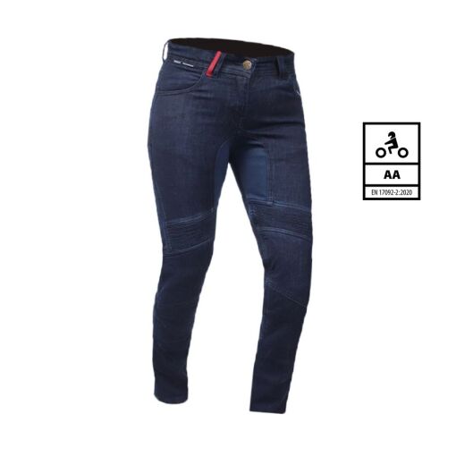 LADY STRADA SLIM FIT MOTOROS FARMERNADRÁG,SÖTÉTKÉK