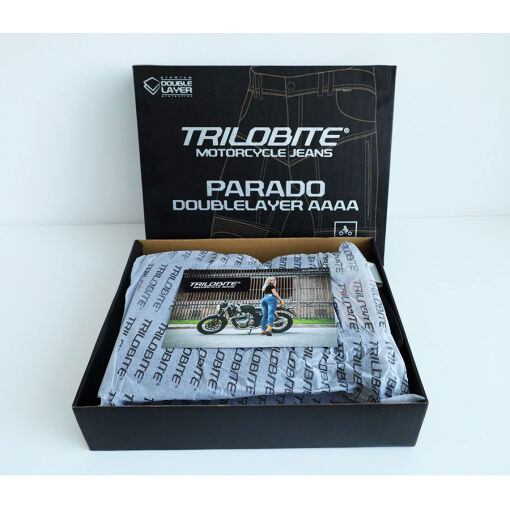 PARADO DOUBLELAYER AAAA MOTOROS FARMERNADRÁG SLIM FIT,FEKETE - Image 8