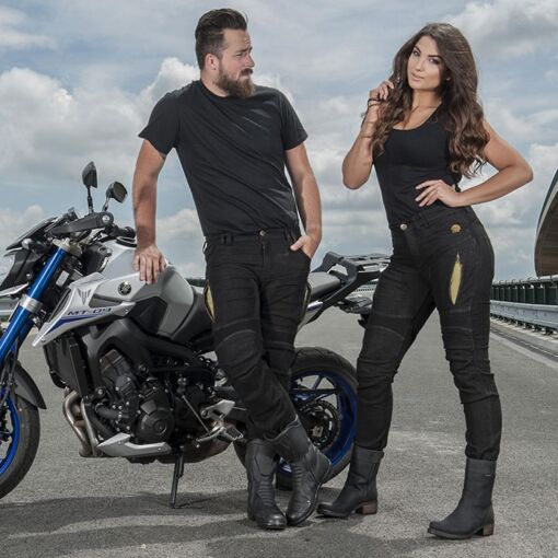 PARADO MOTOROS FARMERNADRÁG SLIM FIT HOSSZÍTOTT,FEKETE - Image 7