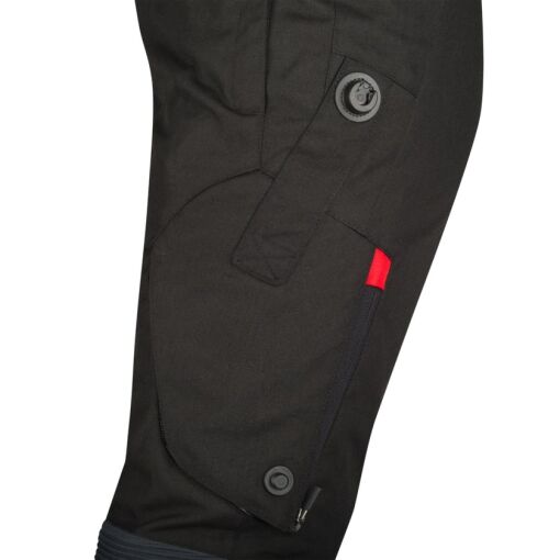 LADY HALIFAX MOTOROS TEXTILNADRÁG,FEKETE-SÖTÉTSZÜRKE - Image 4