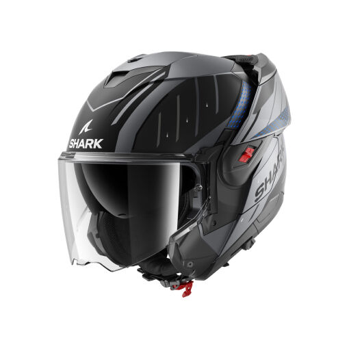 OXO RYDGER MAT FELNYITHATÓ BUKÓSISAK, MATT SÖTÉTSZÜRKE-KÉK-FEKETE - Image 4