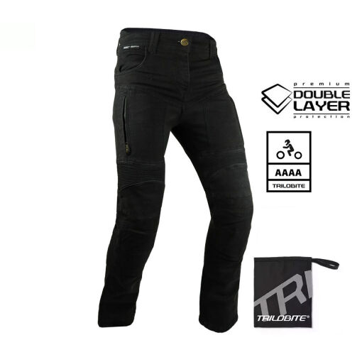 PARADO DOUBLELAYER AAAA MOTOROS FARMERNADRÁG SLIM FIT,FEKETE