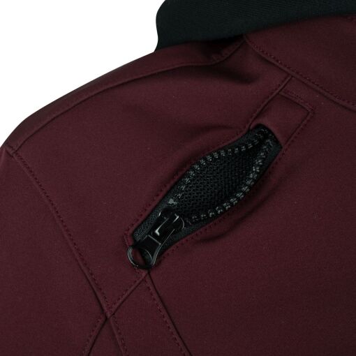 LADY DAVIS QUEEN SIZE MOTOROS TEXTILDZSEKI,BORDÓ - Image 4