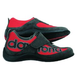 MOTO FUN MOTOROS CIPŐ,SZÜRKE-PIROS