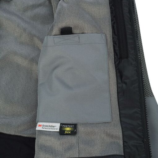 LADY MALIBU MOTOROS TEXTILDZSEKI,SZÜRKE - Image 4