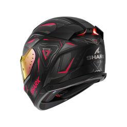 Alternative view of SKWAL I3 LINIK MAT BUKÓSISAK BEÉPÍTETT FÉKLÁMPÁVAL, MATT FEKETE-RÓZSASZÍN-SÖTÉTSZÜRKE