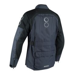 Alternative view of CALGARY MOTOROS TEXTILKABÁT,FEKETE-SZÜRKE