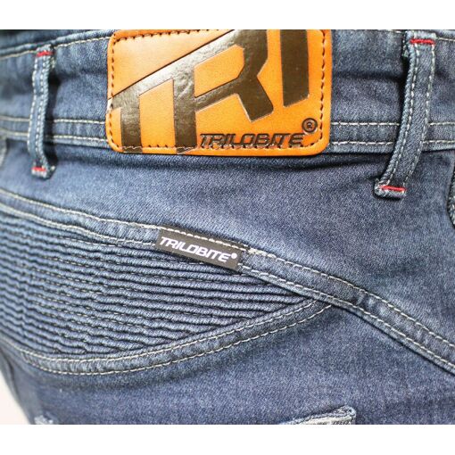 PARADO MONOLAYER MOTOROS FARMERNADRÁG SLIM FIT RÖVID,KÉK - Image 4