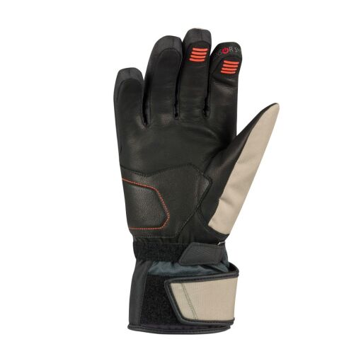 SIBERIA MOTOROS KESZTYŰ,BÉZS-SZÜRKE-NARANCS - Image 2