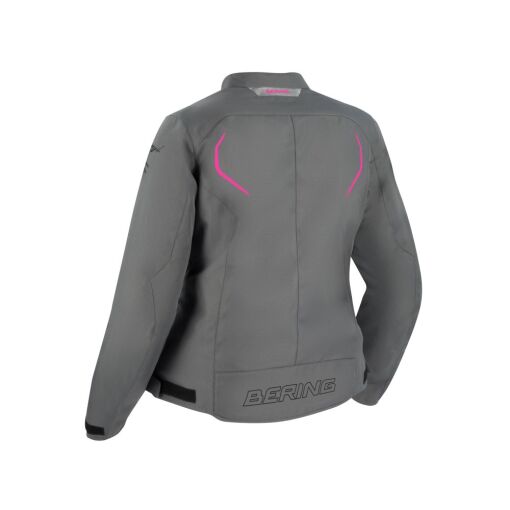 LADY DUNDY QUEEN SIZE MOTOROS TEXTILDZSEKI,SZÜRKE-RÓZSASZÍN - Image 2