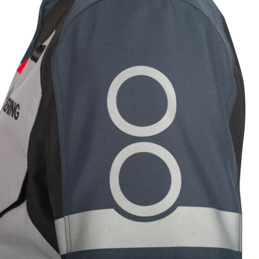 HALIFAX MOTOROS TEXTILKABÁT,SÖTÉTSZÜRKE-SZÜRKE - Image 7