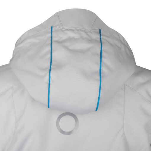 LADY WARWICK QUEEN SIZE MOTOROS TEXTILDZSEKI,VILÁGOSSZÜRKE-KÉK - Image 5