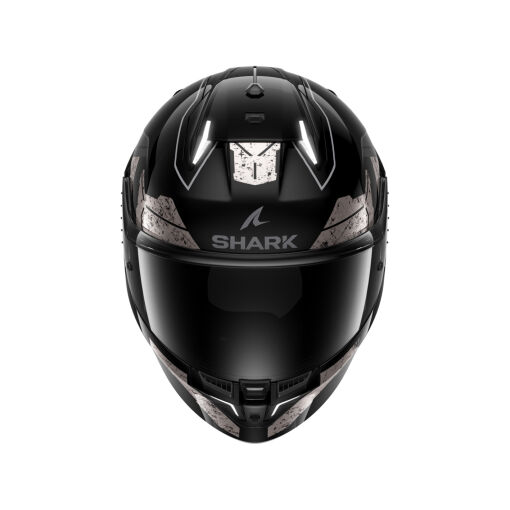 SKWAL I3 RHAD BUKÓSISAK BEÉPÍTETT FÉKLÁMPÁVAL, FEKETE-KRÓM-SÖTÉTSZÜRKE - Image 3