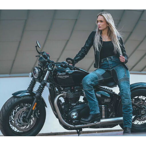 LADY PARADO MOTOROS FARMERNADRÁG SLIM FIT,KÉK - Image 8