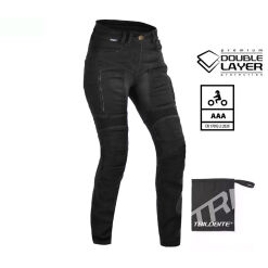 LADY PARADO DOUBLELAYER AAA MOTOROS FARMERNADRÁG SLIM FIT HOSSZÍTOTT,FEKETE