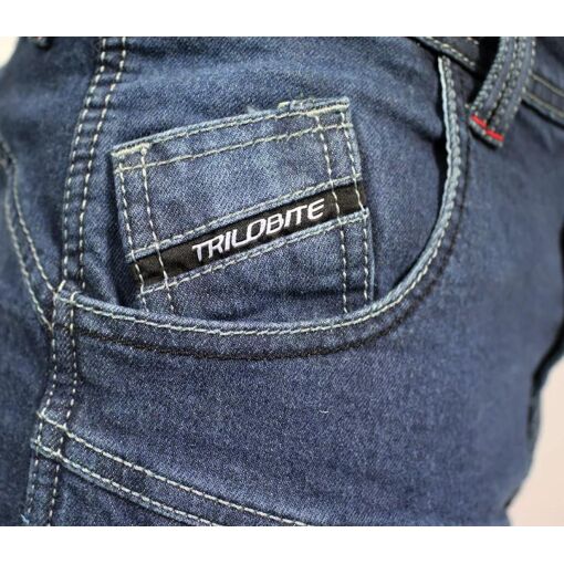 LADY PARADO MONOLAYER MOTOROS FARMERNADRÁG SLIM FIT HOSSZÍTOTT,KÉK - Image 7