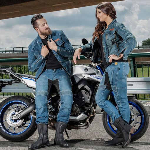 PARADO MOTOROS FARMERNADRÁG SLIM FIT HOSSZÍTOTT,KÉK - Image 8