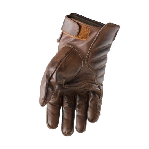 LADY CAFÉ MOTOROS KESZTYŰ,BARNA - Image 2