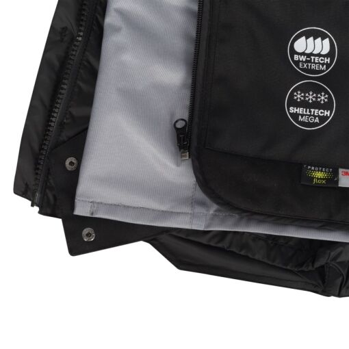 LADY HALIFAX MOTOROS TEXTILKABÁT,FEKETE-SÖTÉTSZÜRKE-PIROS - Image 10