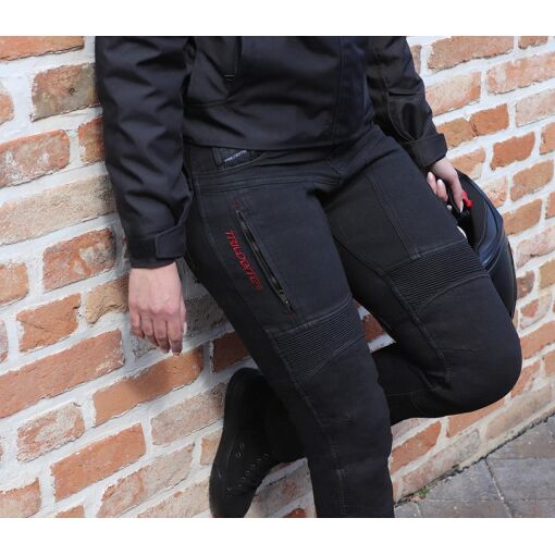 LADY PARADO MONOLAYER MOTOROS FARMERNADRÁG SLIM FIT HOSSZÍTOTT,FEKETE - Image 5