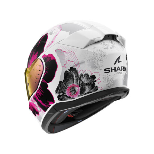 D-SKWAL 3 MAYFER BUKÓSISAK,FEHÉR-RÓSZASZÍN-SÖTÉTSZÜRKE - Image 2