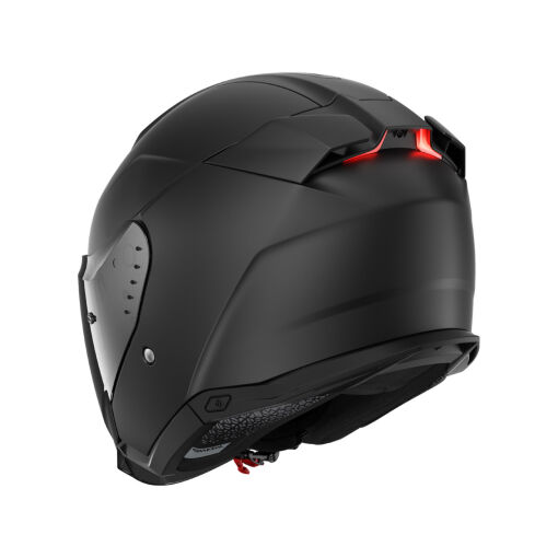 SKWAL I3 JET DARK SHADOW MAT BUKÓSISAK BEÉPÍTETT FÉKLÁMPÁVAL +PLEXIVEL, MATT FEKETE - Image 2