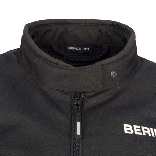 LADY PAMELA QUEEN SIZE MOTOROS TEXTILKABÁT,FEKETE-LILA - Image 3