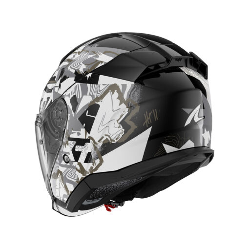 SKWAL JET PRANZ BUKÓSISAK,FEKETE-FEHÉR-ARANY - Image 2