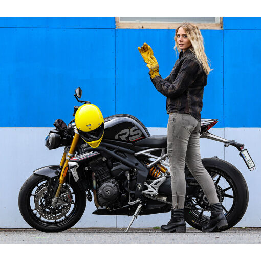 LADY MICAS URBAN MOTOROS FARMERNADRÁG,SZÜRKE - Image 6