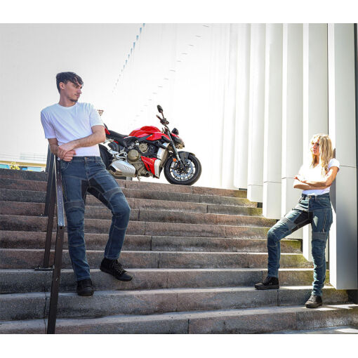 PARADO DOUBLELAYER AAA MOTOROS FARMERNADRÁG SLIM FIT HOSSZÍTOTT,KÉK - Image 11