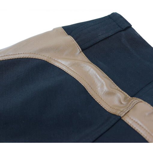 LADY LEATHER LEGGINGS MOTOROS TEXTILNADRÁG,BARNA - Image 6