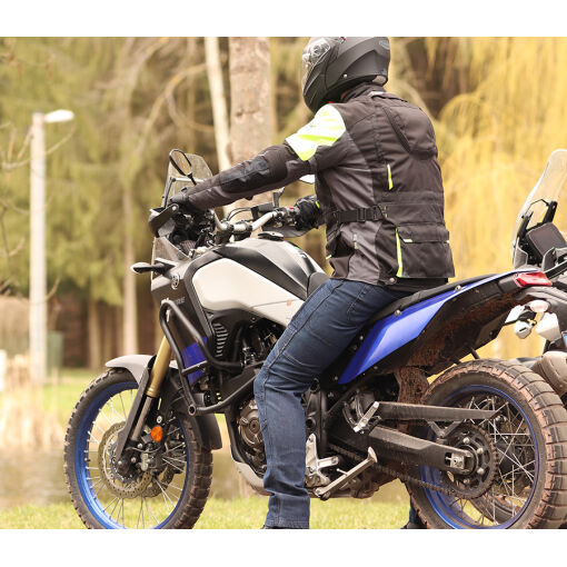 PARADO MOTOROS FARMERNADRÁG SLIM FIT,SÖTÉTKÉK - Image 7