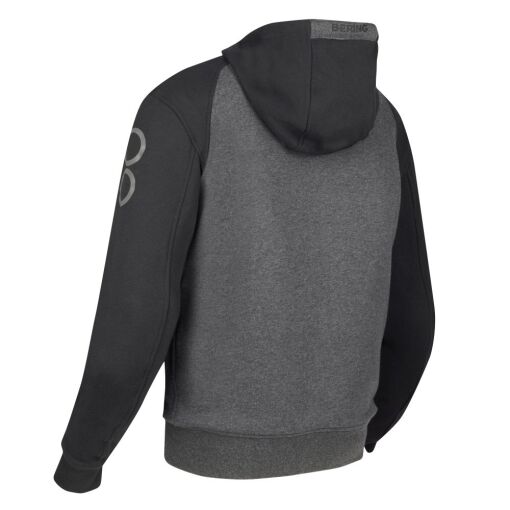 LYNX MOTOROS TEXTILPULÓVER,FEKETE-SZÜRKE - Image 2