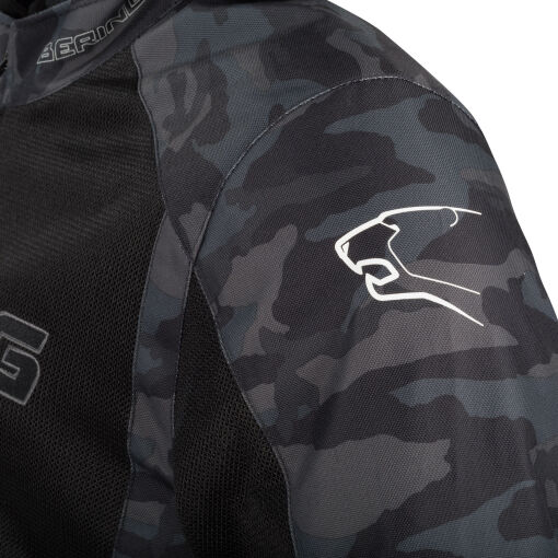 SPIRIT MOTOROS TEXTILDZSEKI,FEKETE-TEREPMINTÁS - Image 4